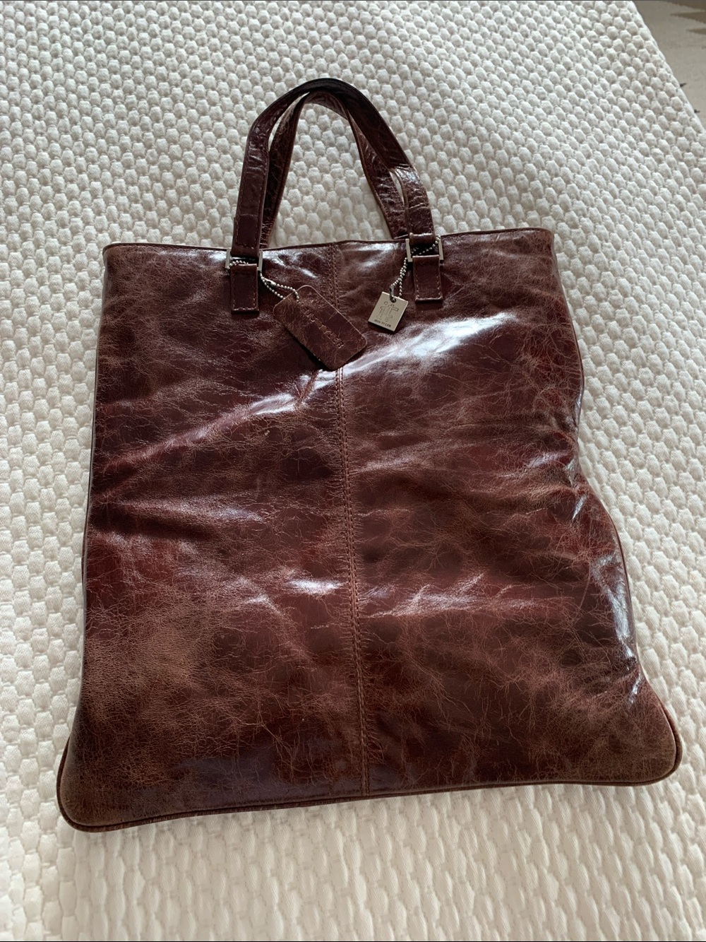 Iris Tyler Leather Tote Bag